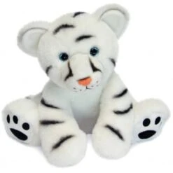 Coffret Peluche Bébé Tigre Terre Sauvage (25 Cm)