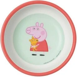 Coffret Repas En Mélamine Peppa Pig (5 Pièces) -Bébé Rêves Promos Magasin coffret repas en melamine peppa pig 5 pieces 3