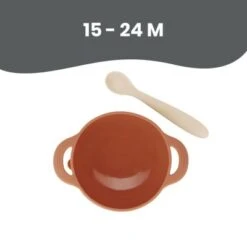 BabyMoov Coffret Repas En Silicone Tast'isy Renard (2 Pièces) -Bébé Rêves Promos Magasin coffret repas en silicone tast isy renard 2 pieces 4