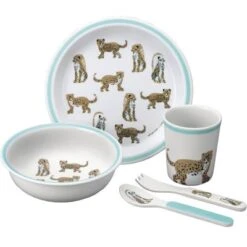 Coffret Repas Le Petit Lucas Du Tertre Le Jaguar (5 Pièces)