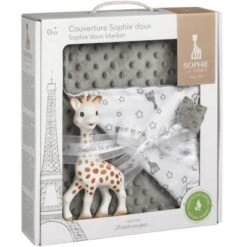 Coffret Sophie'doux Couverture + Sophie La Girafe Il était Une Fois -Bébé Rêves Promos Magasin coffret sophie doux couverture sophie la girafe il etait une fois 6