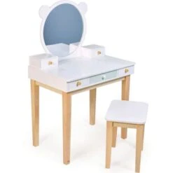 Tender Leaf Coiffeuse + Tabouret Forêt