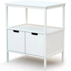Commode à Langer En Bois De Hêtre Essentiel Blanc