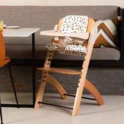 Childhome Coussin Pour Chaise Haute Evosit Jersey Léopard -Bébé Rêves Promos Magasin coussin pour chaise haute evosit jersey leopard 3