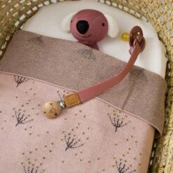 Couverture Bébé En Coton Bio Dandelion (80 X 100 Cm) -Bébé Rêves Promos Magasin couverture bebe en coton bio dandelion 80 x 100 cm 6