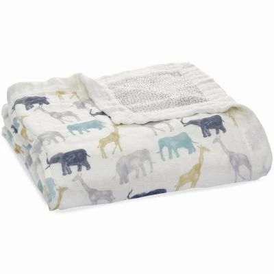 Aden + Anais Couverture En Bambou Expedition (120 X 120 Cm) 1 Aden + Anais Couverture En Bambou Expedition (120 X 120 Cm)