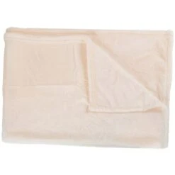 Couverture Microfibre Microdoux Blanc écru (75 X 100 Cm)