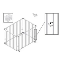 Crochet De Fond De Parc à L'unité -Bébé Rêves Promos Magasin crochet de fond de parc a l unite 3