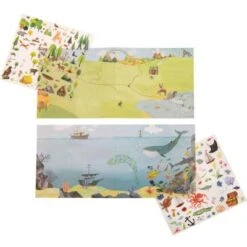 Moulin Roty Décalcomanies De L'explorateur Le Jardin Du Moulin -Bébé Rêves Promos Magasin decalcomanies de l explorateur le jardin du moulin 2