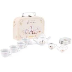 Moulin Roty Dînette Service à Thé En Porcelaine La Petite école De Danse -Bébé Rêves Promos Magasin dinette service a the en porcelaine la petite ecole de danse 3