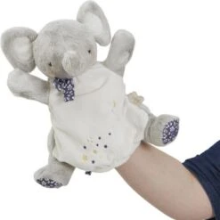 Kaloo Doudou Marionnette éléphant (24 Cm) -Bébé Rêves Promos Magasin doudou marionnette elephant 24 cm 3