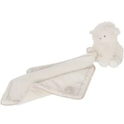 TARTINE ET CHOCOLAT Doudou Plat Mouton écru (25 X 25 Cm)