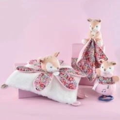 Doudou Plat Pantin Faon Boh'aime (12 Cm) -Bébé Rêves Promos Magasin doudou plat pantin faon boh aime 12 cm 3