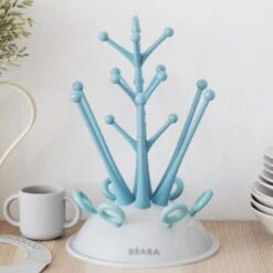 Beaba Égoutte Biberons Arbre Bleu -Bébé Rêves Promos Magasin egoutte biberons arbre bleu 3