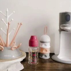 Beaba Egoutte Biberons Arbre Rose -Bébé Rêves Promos Magasin egoutte biberons arbre rose 3