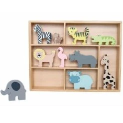 JaBaDaBaDo Etagère Avec Animaux Safari