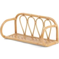 Childhome Etagère Murale En Rotin (53 X 23 X 23 Cm)