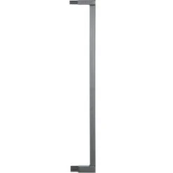 Extension De Barrière Easy Lock Wood Plus 8 Cm Bois Métal Gris