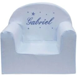 Fauteuil Club Bleu (personnalisable)