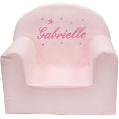 Fauteuil Club Rose (personnalisable)