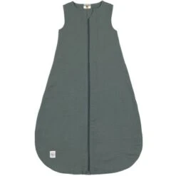 LÄSSIG Gigoteuse Légère En Coton Bio GOTS Vert Pétrole TOG 1 (70 Cm)