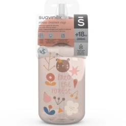 Suavinex Gourde à Paille Into The Forest Rose (340 Ml) -Bébé Rêves Promos Magasin gourde a paille into the forest rose 340 ml 4
