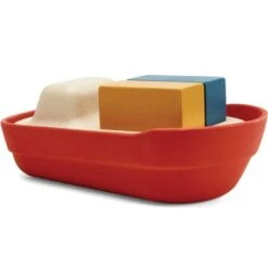 Plan Toys Grand Bateau Modulable Rouge (21 Cm)
