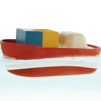 Plan Toys Grand Bateau Modulable Rouge (21 Cm) 3 Plan Toys Grand Bateau Modulable Rouge (21 Cm) – Image 3