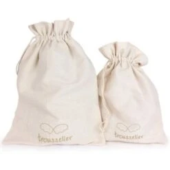 Trousselier Hochet Peluche Ange Lapin Marinière + Pochette En Coton -Bébé Rêves Promos Magasin hochet peluche ange lapin mariniere pochette en coton 4