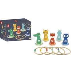 Janod Jeu D'anneaux Animaux -Bébé Rêves Promos Magasin jeu d anneaux animaux 7