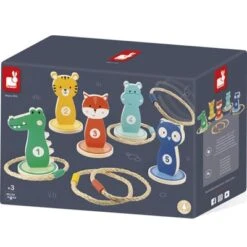 Janod Jeu D'anneaux Animaux -Bébé Rêves Promos Magasin jeu d anneaux animaux 8