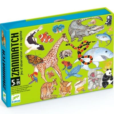 Djeco Jeu D'observation Et De Rapidité Zanimatch 1 Djeco Jeu D'observation Et De Rapidité Zanimatch