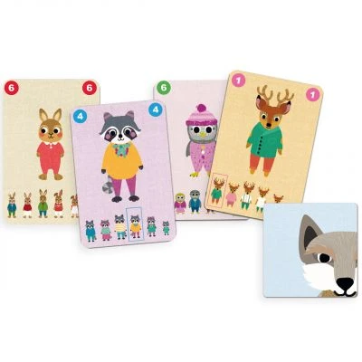 Djeco Jeu De 7 Familles Coopératif Familou 2 Djeco Jeu De 7 Familles Coopératif Familou – Image 2