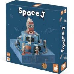 Janod Jeu De Parcours Space J -Bébé Rêves Promos Magasin jeu de parcours space j 6