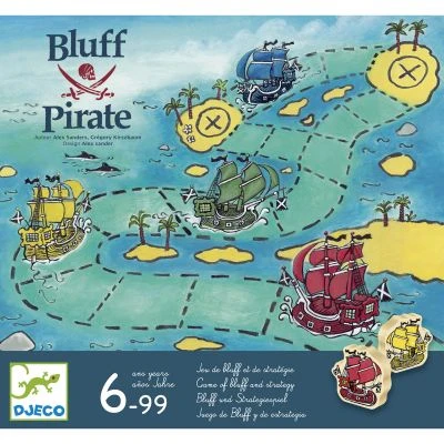 Djeco Jeu De Société Bluff Pirate 1 Djeco Jeu De Société Bluff Pirate