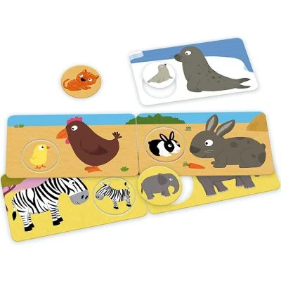 Nathan Jeu éducatif Mamans Et Bébés (24 Pièces) 2 Nathan Jeu éducatif Mamans Et Bébés (24 Pièces) – Image 2