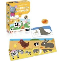 Nathan Jeu éducatif Mamans Et Bébés (24 Pièces) 5 Nathan Jeu éducatif Mamans Et Bébés (24 Pièces) -Bébé Rêves Promos Magasin jeu educatif mamans et bebes 24 pieces 3