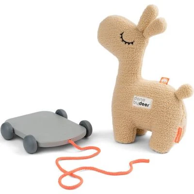 Done By Deer Jouet à Tirer 2 En 1 Lalee Sable 2 Done By Deer Jouet à Tirer 2 En 1 Lalee Sable – Image 2