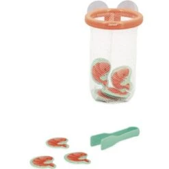 Janod Jouet De Bain Attrape Crevettes à Ventouse -Bébé Rêves Promos Magasin jouet de bain attrape crevettes a ventouse 3