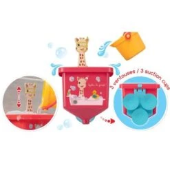Sophie La Girafe Jouet De Bain Tuyaux Folies -Bébé Rêves Promos Magasin jouet de bain tuyaux folies 3