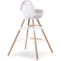Childhome Kit De Pieds Longs Pour Chaise Haute Evolu + Repose-pieds En Bois Naturel Blanc -Bébé Rêves Promos Magasin kit de pieds longs pour chaise haute evolu repose pieds en bois naturel blanc 3