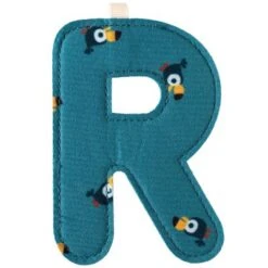 Lilliputiens Lettre En Tissu à Suspendre R (9,5 Cm)