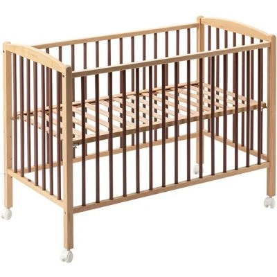 Lit à Barreaux En Bois Arthur Hybride Vieux Rose (70 X 140 Cm) 6 Lit à Barreaux En Bois Arthur Hybride Vieux Rose (70 X 140 Cm) – Image 6