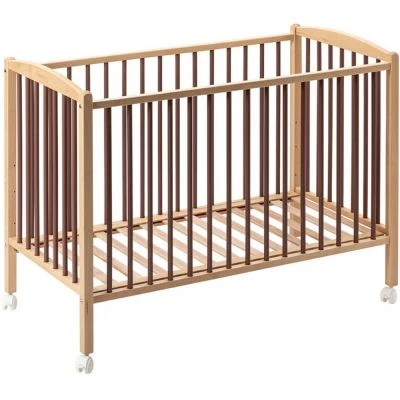 Lit à Barreaux En Bois Arthur Hybride Vieux Rose (70 X 140 Cm) 8 Lit à Barreaux En Bois Arthur Hybride Vieux Rose (70 X 140 Cm) – Image 8