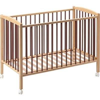 Lit à Barreaux En Bois Arthur Hybride Vieux Rose (70 X 140 Cm) 1 Lit à Barreaux En Bois Arthur Hybride Vieux Rose (70 X 140 Cm)