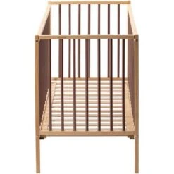 Lit à Barreaux En Bois Rémi Hybride Vieux Rose (70 X 140 Cm) -Bébé Rêves Promos Magasin lit a barreaux en bois remi hybride vieux rose 70 x 140 cm 5