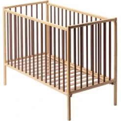 Lit à Barreaux En Bois Rémi Hybride Vieux Rose (70 X 140 Cm) -Bébé Rêves Promos Magasin lit a barreaux en bois remi hybride vieux rose 70 x 140 cm 6