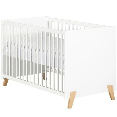 Lit à Barreaux Joy Naturel (60 X 120 Cm) 3 Lit à Barreaux Joy Naturel (60 X 120 Cm) – Image 3