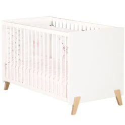 Lit à Barreaux Joy Naturel (60 X 120 Cm) 8 Lit à Barreaux Joy Naturel (60 X 120 Cm) -Bébé Rêves Promos Magasin lit a barreaux joy naturel 60 x 120 cm 4