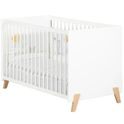 Lit à Barreaux Joy Naturel (60 X 120 Cm) 1 Lit à Barreaux Joy Naturel (60 X 120 Cm)